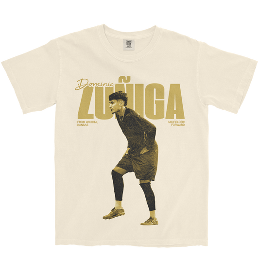 DOMINIC ZUNIGA VINTAGE IVORY TEE