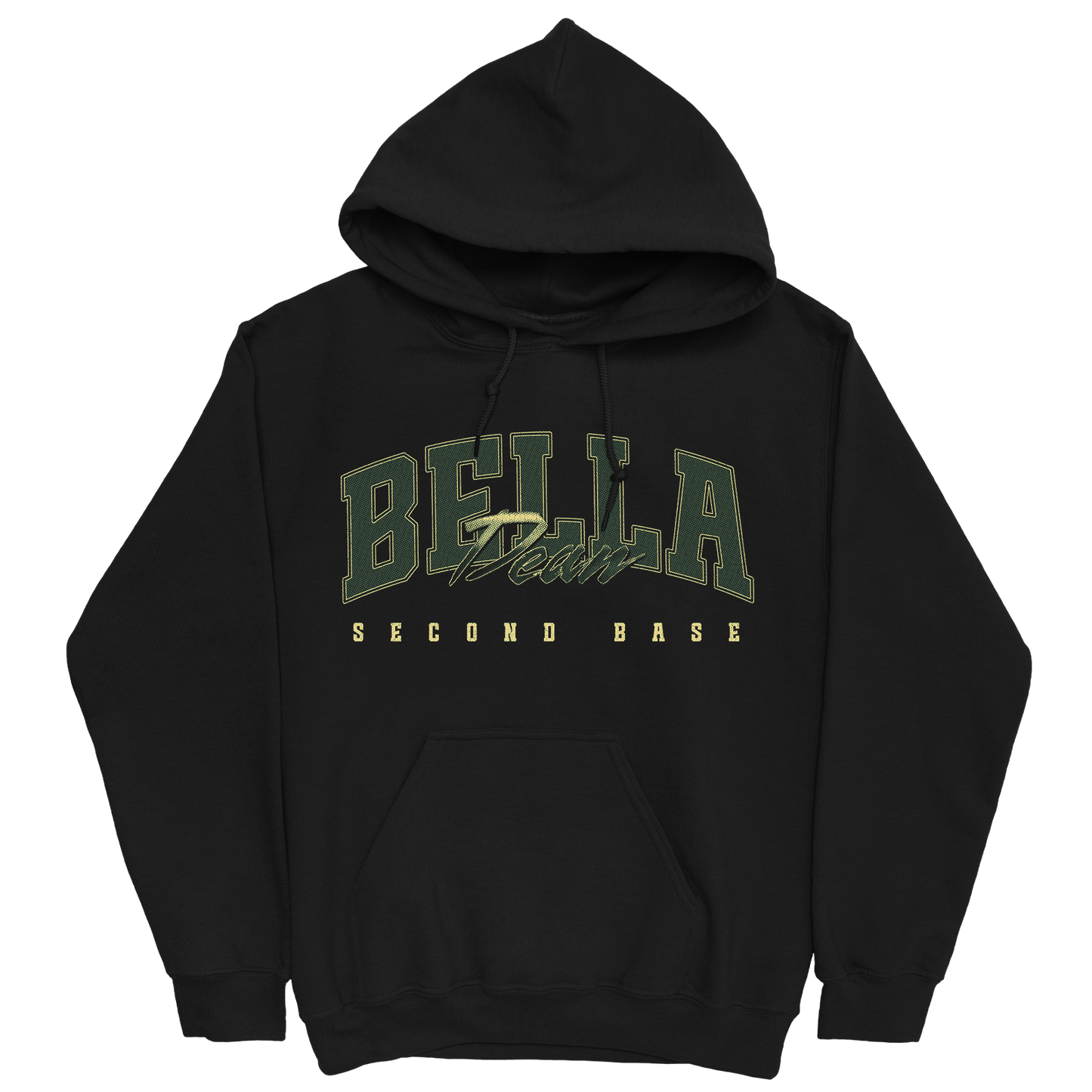 BELLA DEAN RETRO BLACK HOODIE