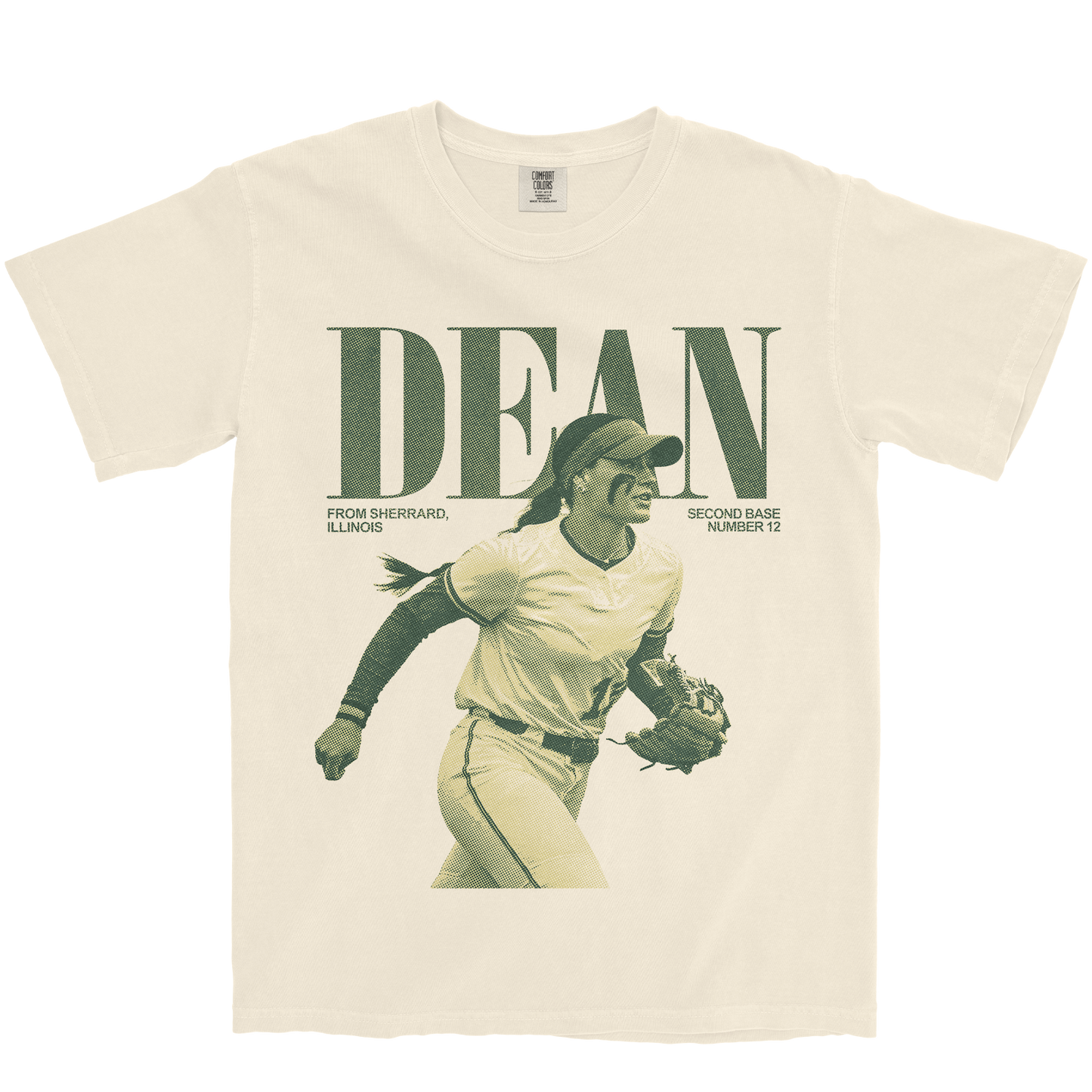 BELLA DEAN VINTAGE IVORY TEE