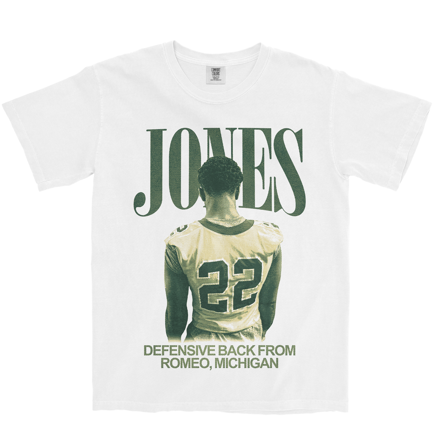 ISAIAH JONES VINTAGE WHITE TEE