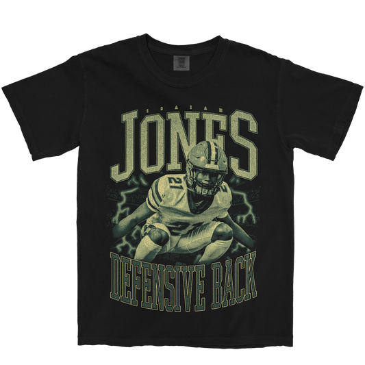 ISAIAH JONES VINTAGE BLACK TEE