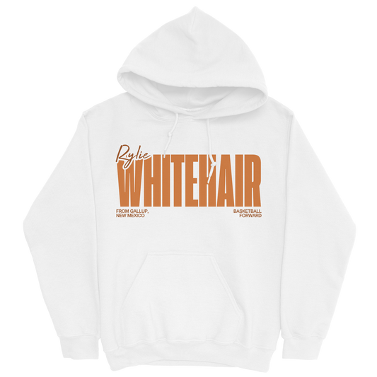 RYLIE WHITEHAIR CLASSIC WHITE HOODIE