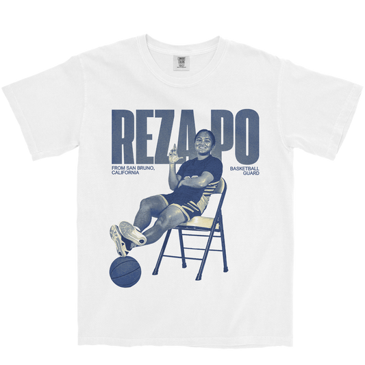REZA PO WHITE VINTAGE TEE