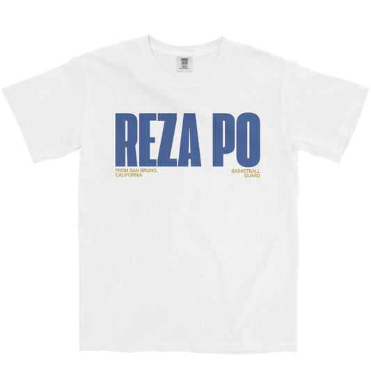 REZA PO CLASSIC WHITE TEE