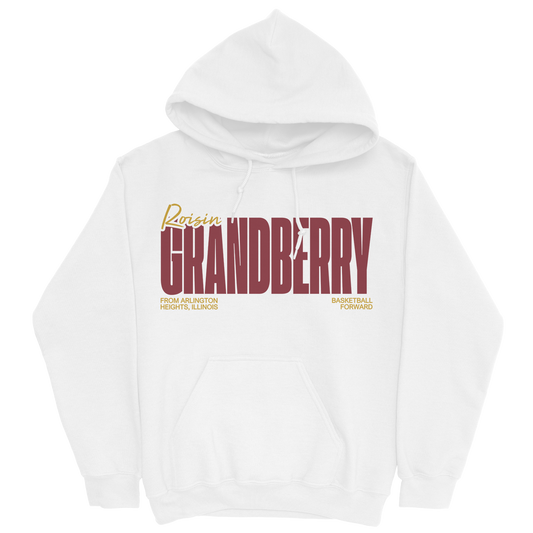 ROISIN GRANDBERRY CLASSIC WHITE HOODIE