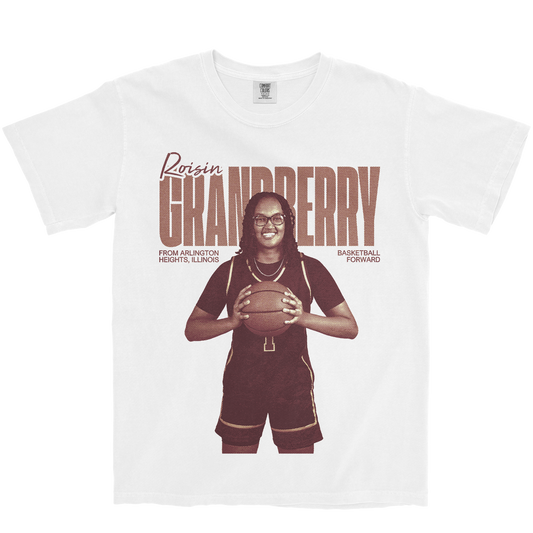 ROISIN GRANDBERRY VINTAGE WHITE TEE