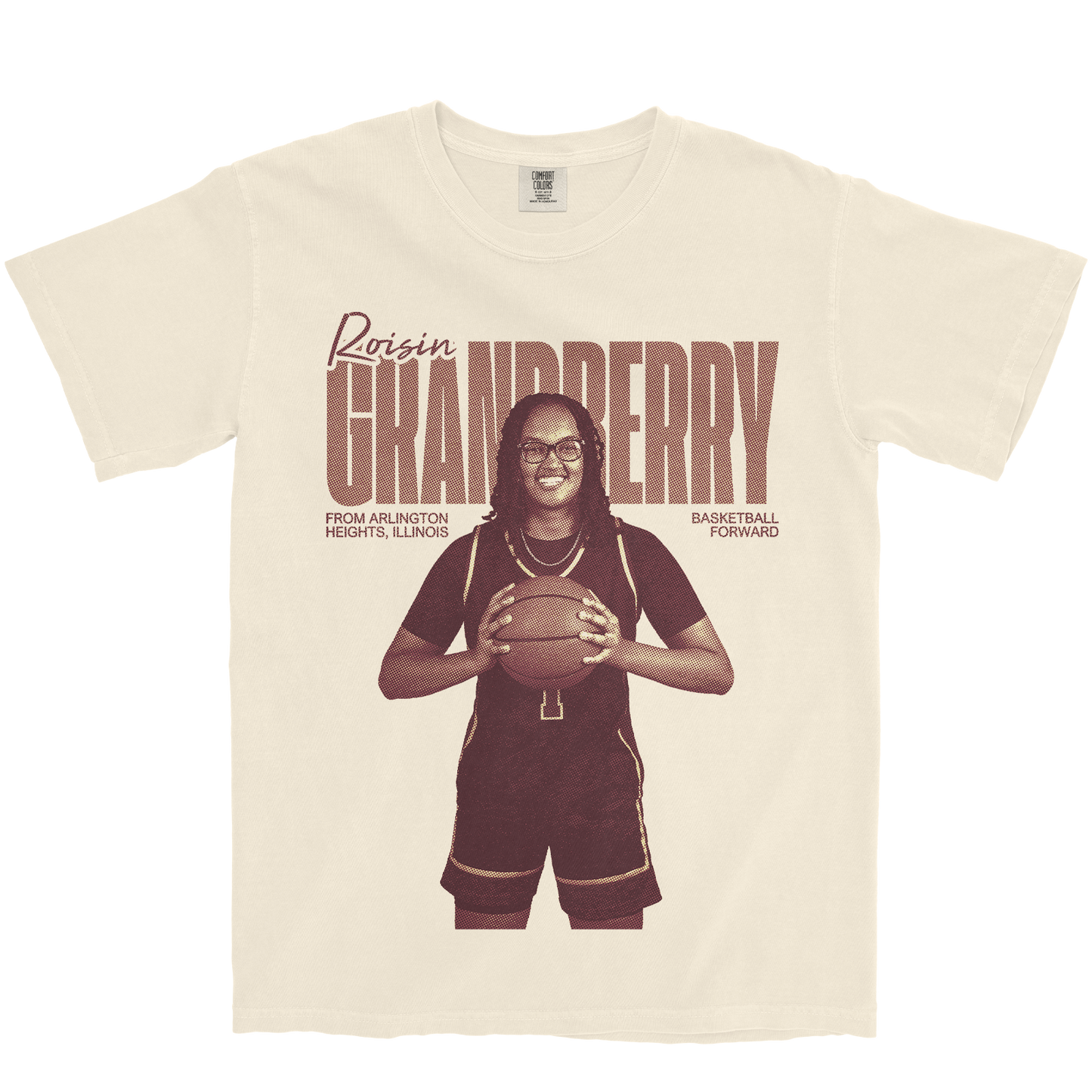 ROISIN GRANDBERRY VINTAGE IVORY TEE