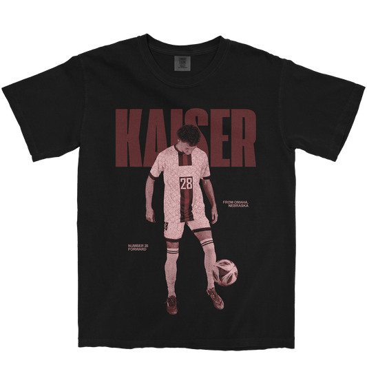 AUSTIN KAISER VINTAGE BLACK TEE