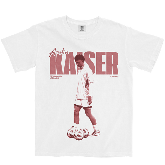 AUSTIN KAISER VINTAGE WHITE TEE