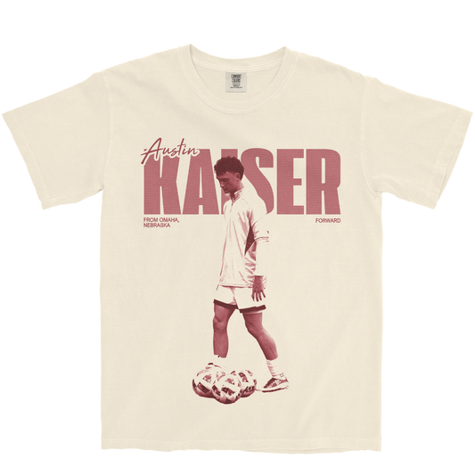 AUSTIN KAISER VINTAGE IVORY TEE