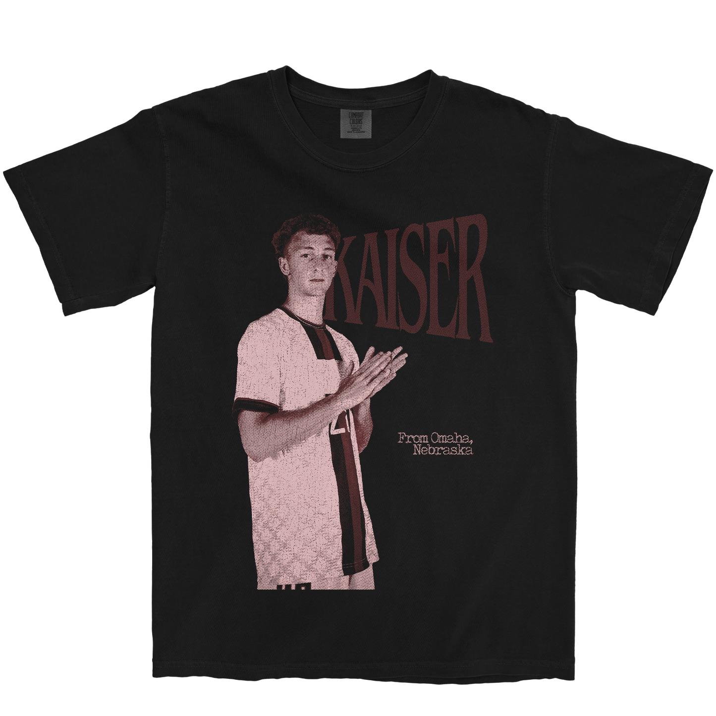 AUSTIN KAISER RETRO BLACK TEE