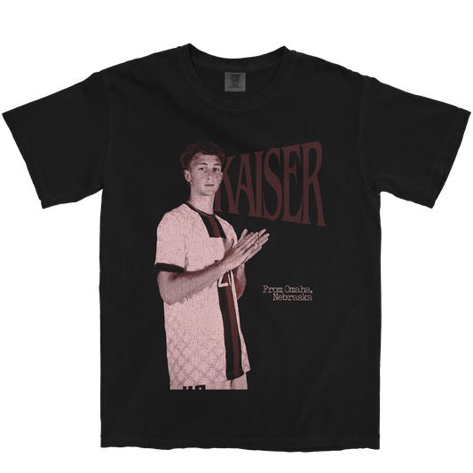 AUSTIN KAISER RETRO BLACK TEE