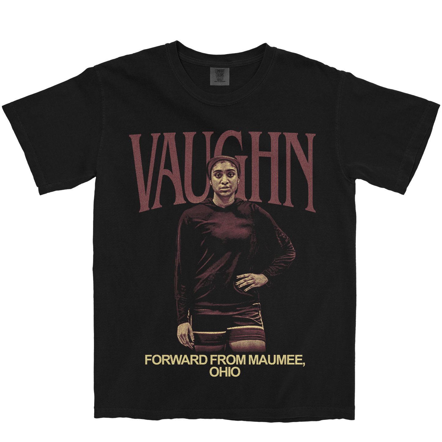 BROOKLYN VAUGHN VINTAGE BLACK TEE