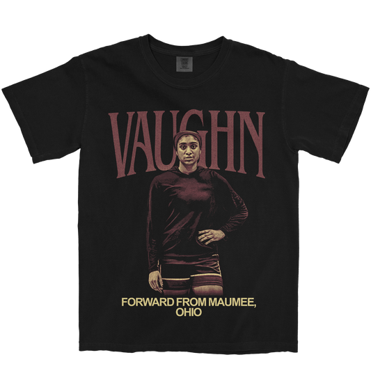 BROOKLYN VAUGHN VINTAGE BLACK TEE