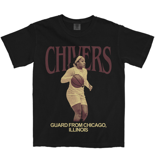 KIRA CHIVERS VINTAGE BLACK TEE