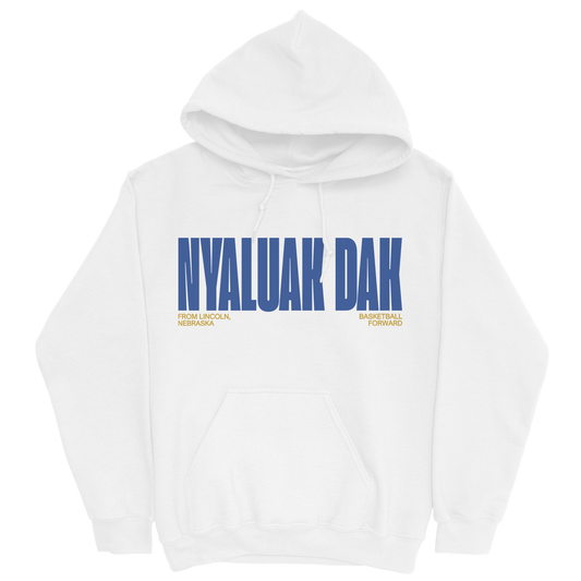 NYALAUK DAK CLASSIC WHITE HOODIE