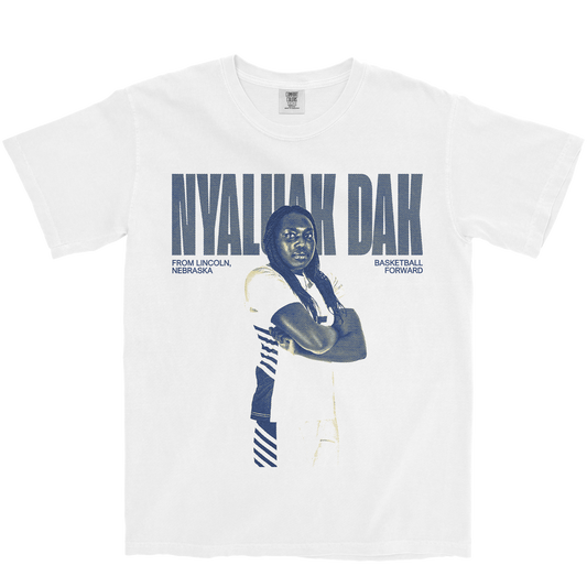NYALUAK DAK VINTAGE WHITE TEE