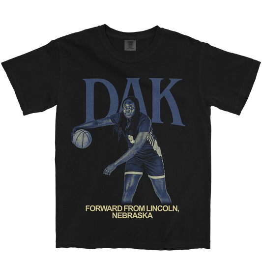 NYALUAK DAK VINTAGE BLACK TEE