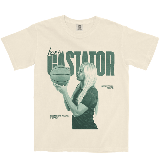 LEXI CASTATOR VINTAGE IVORY TEE