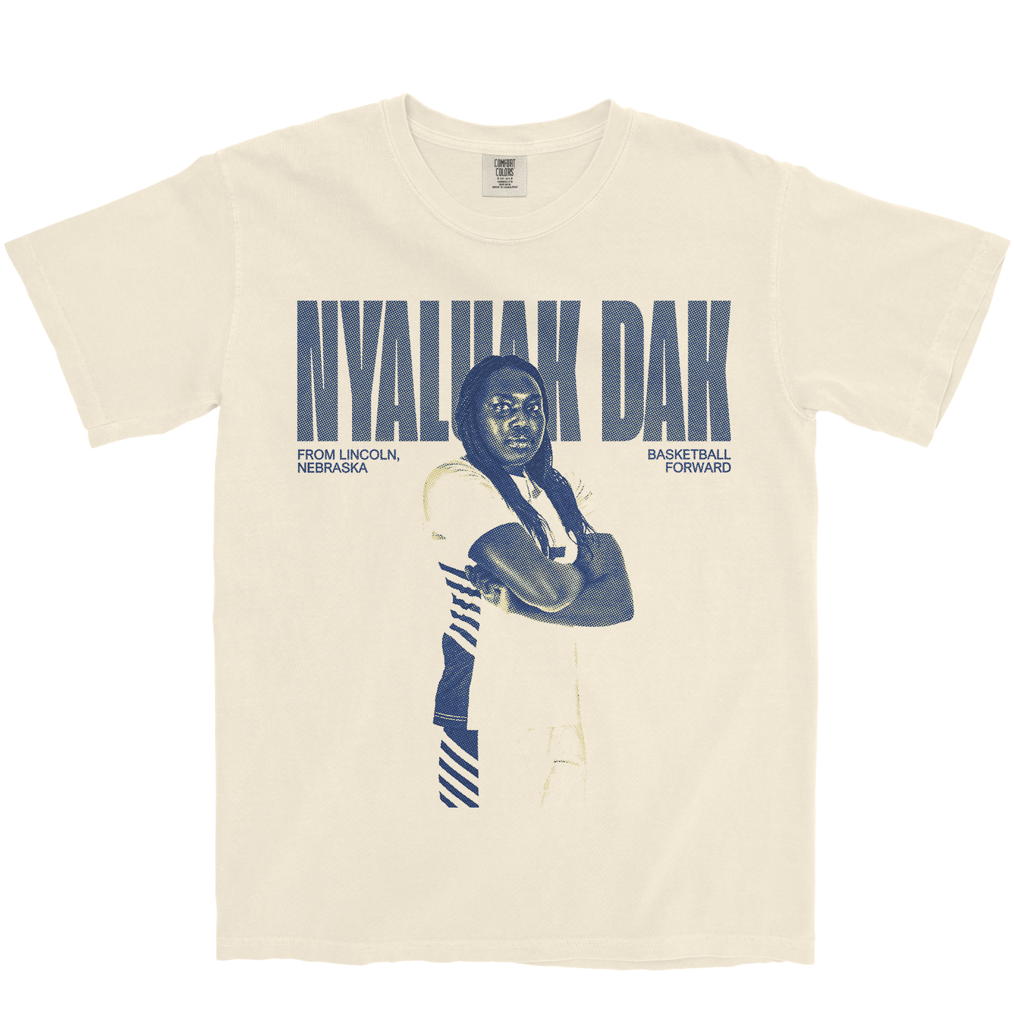 NYALUAK DAK VINTAGE IVORY TEE