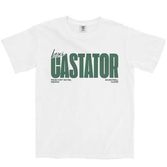 LEXI CASTATOR CLASSIC WHITE TEE