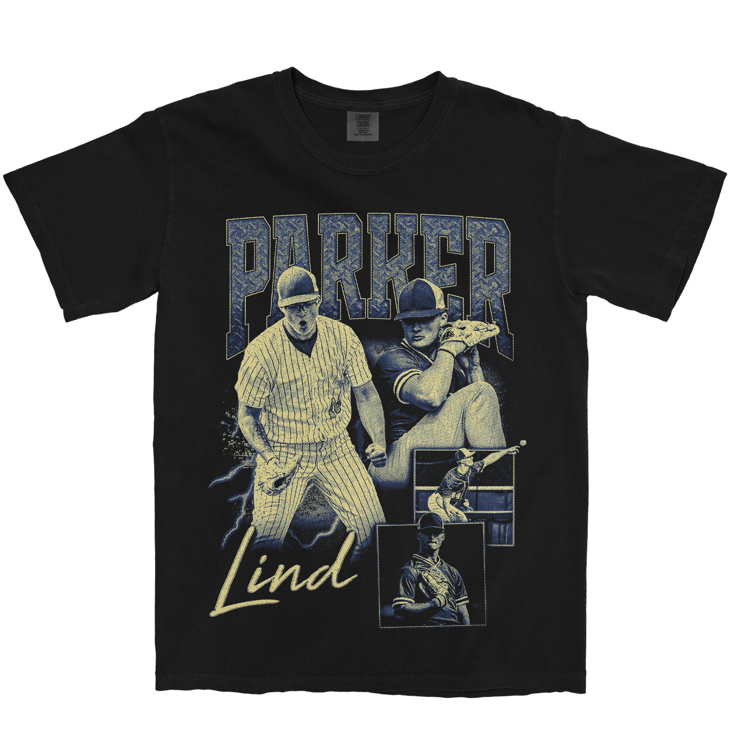 PARKER LIND GRAPHIC BLACK TEE