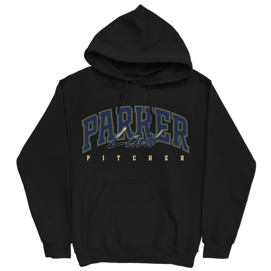 PARKER LIND RETRO BLACK HOODIE