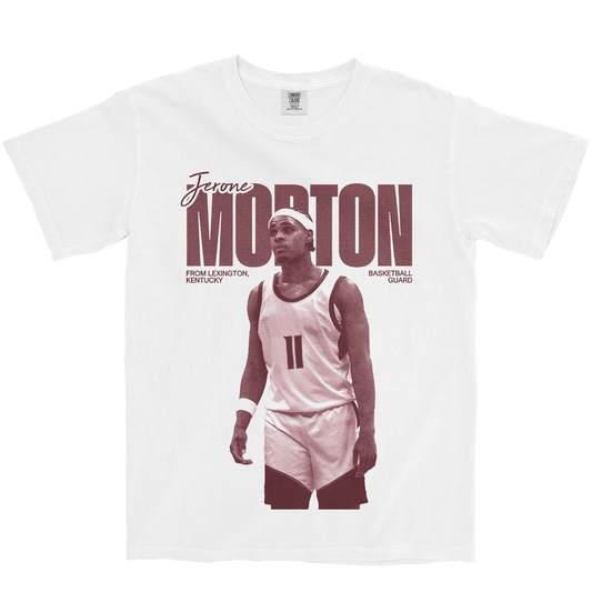 JERONE MORTON VINTAGE WHITE TEE