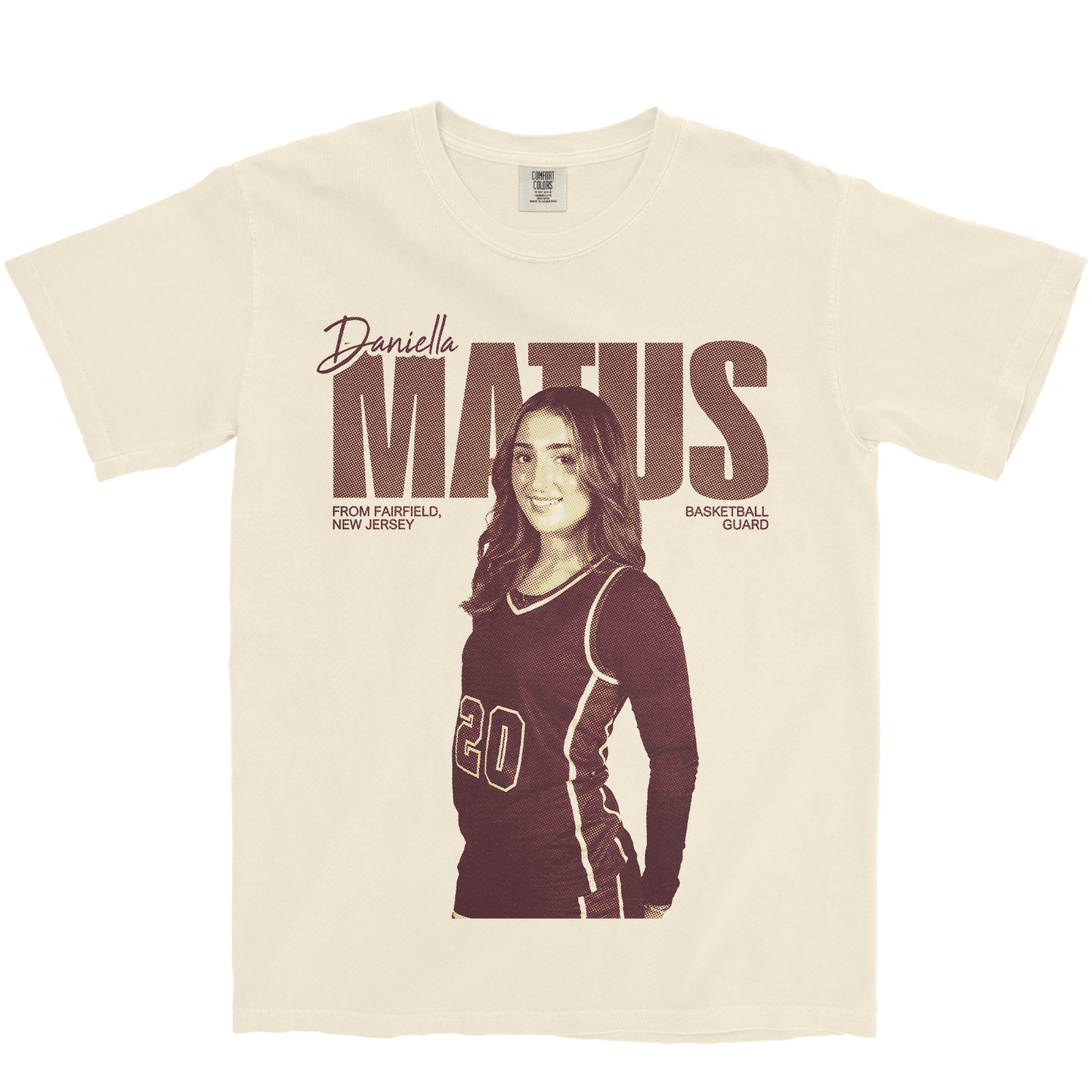 DANIELLA MATUS VINTAGE IVORY TEE