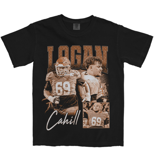 LOGAN CAHILL GRAPHIC BLACK TEE