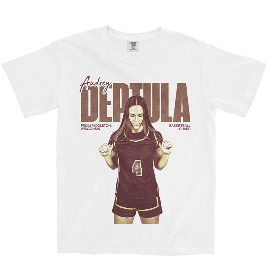 AUDREY DEPTULA VINTAGE WHITE TEE