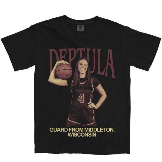 AUDREY DEPTULA VINTAGE BLACK TEE