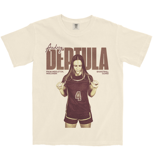 AUDREY DEPTULA VINTAGE IVORY TEE