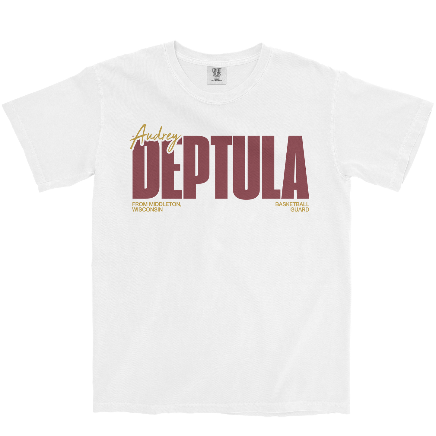 AUDREY DEPTULA CLASSIC WHITE TEE