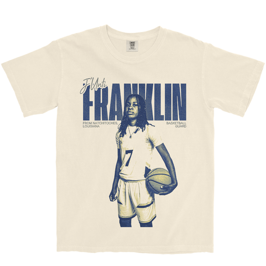 J'UNTI FRANKLIN VINTAGE IVORY TEE