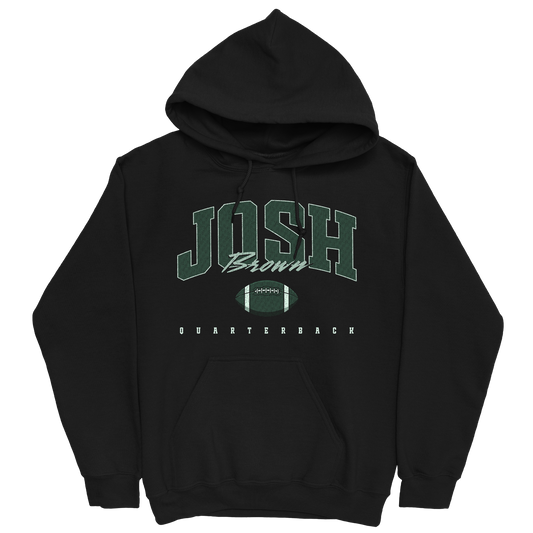 JOSH BROWN FOOTBALL BLACK HOODIE