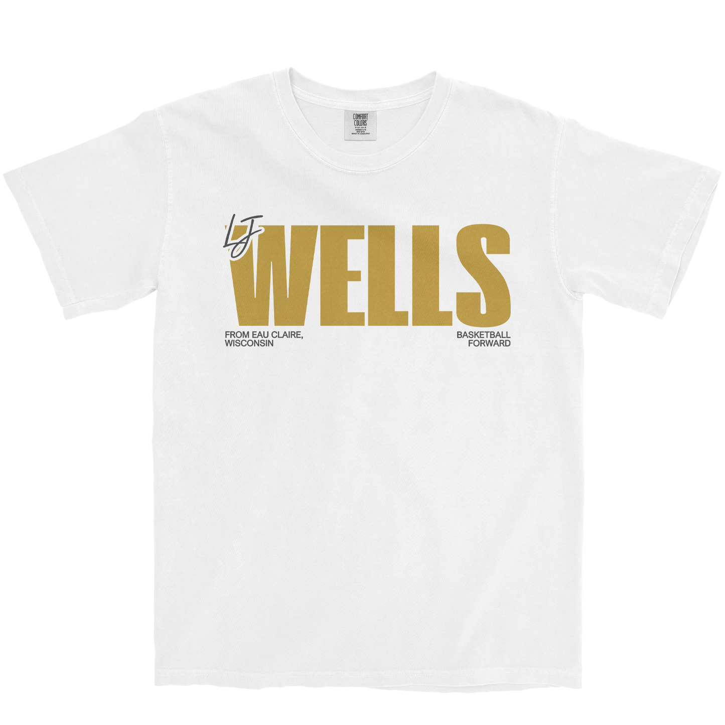 LJ WELLS CLASSIC WHITE TEE