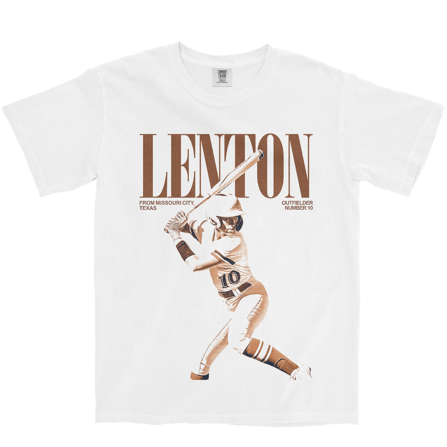 MADDY LENTON VINTAGE WHITE TEE