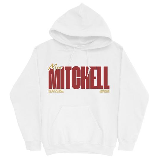 MIA MITCHELL CLASSIC WHITE HOODIE