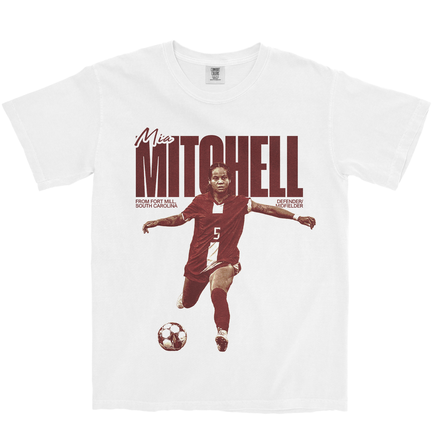 MIA MITCHELL VINTAGE WHITE TEE