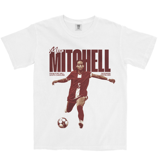 MIA MITCHELL VINTAGE WHITE TEE