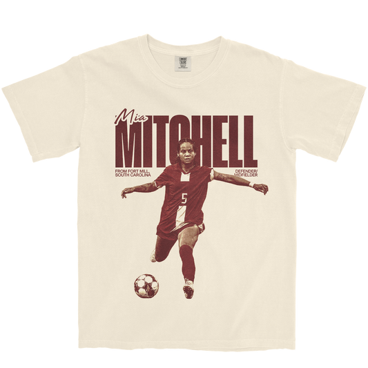 MIA MITCHELL VINTAGE IVORY TEE