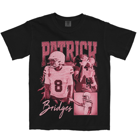 PATRICK BRIDGES GRAPHIC BLACK TEE
