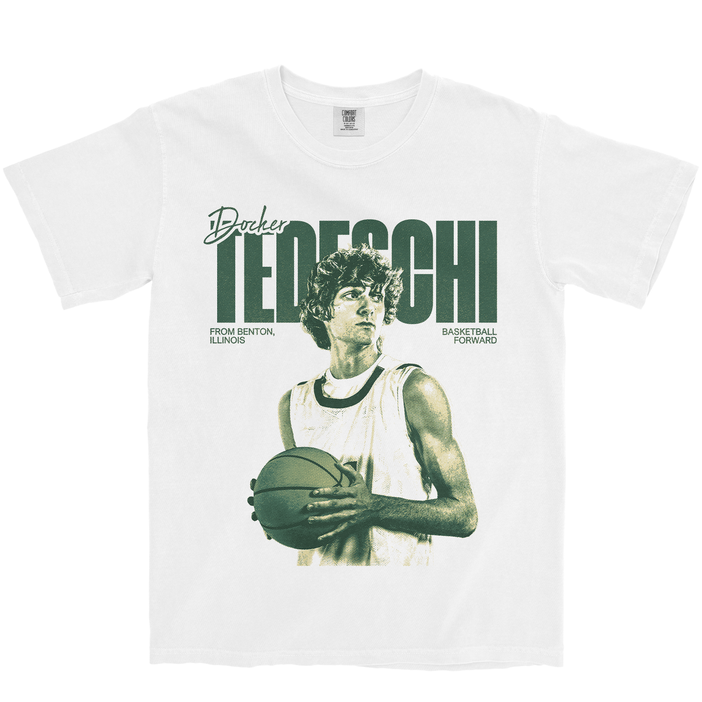 DOCKER TEDESCHI VINTAGE WHITE TEE