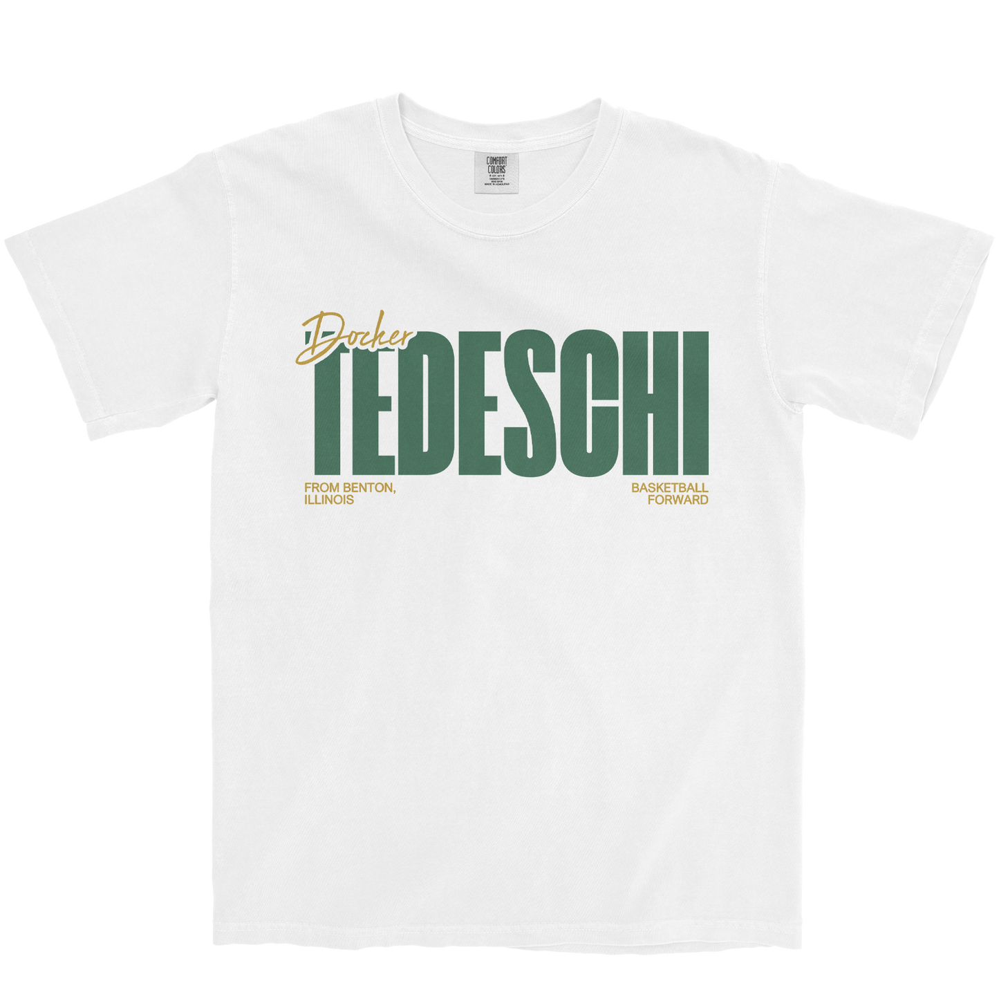 DOCKER TEDESCHI CLASSIC WHITE TEE