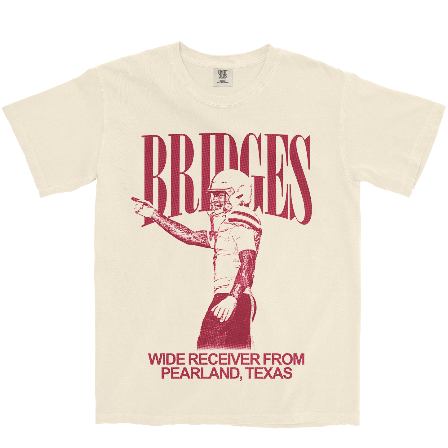 PATRICK BRIDGES VINTAGE IVORY TEE