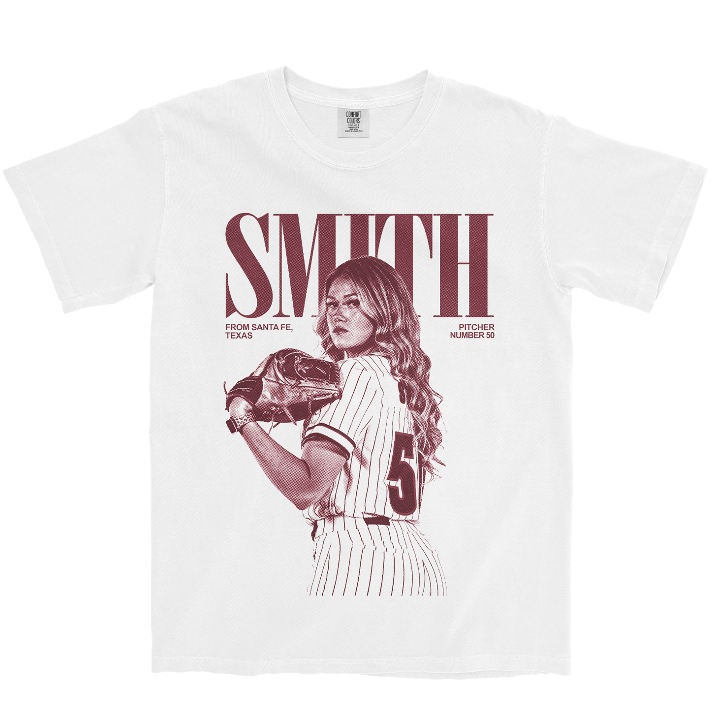 REAGAN SMITH VINTAGE WHITE TEE