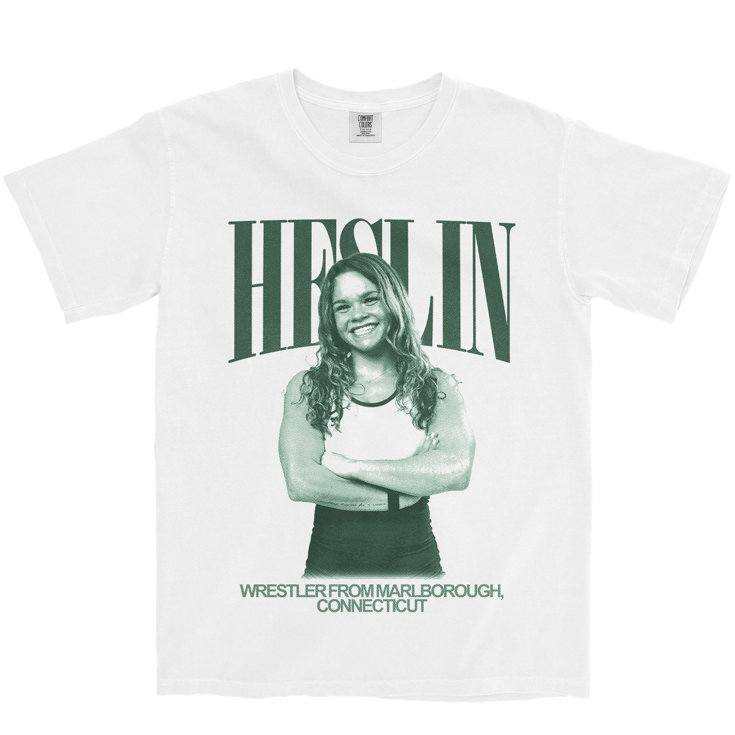 EMMA HESLIN VINTAGE WHITE TEE