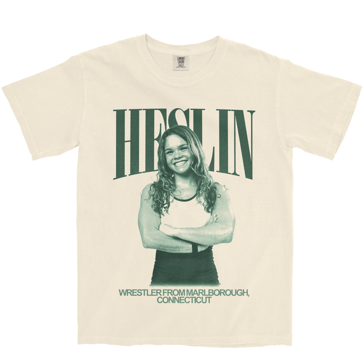 EMMA HESLIN VINTAGE IVORY TEE