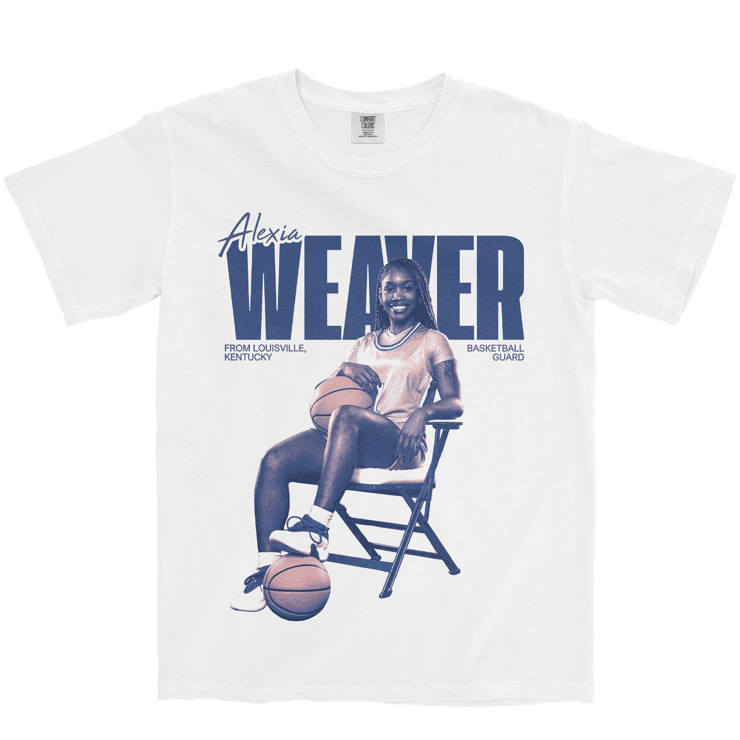 ALEXIA WEAVER VINTAGE WHITE TEE